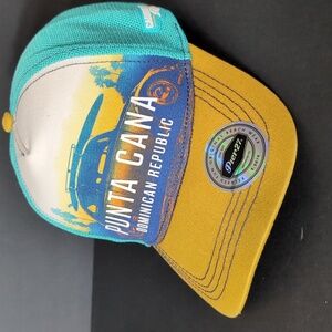 Pier 27, Carribean Life Punta Cana, Yellow/Teal Hat,